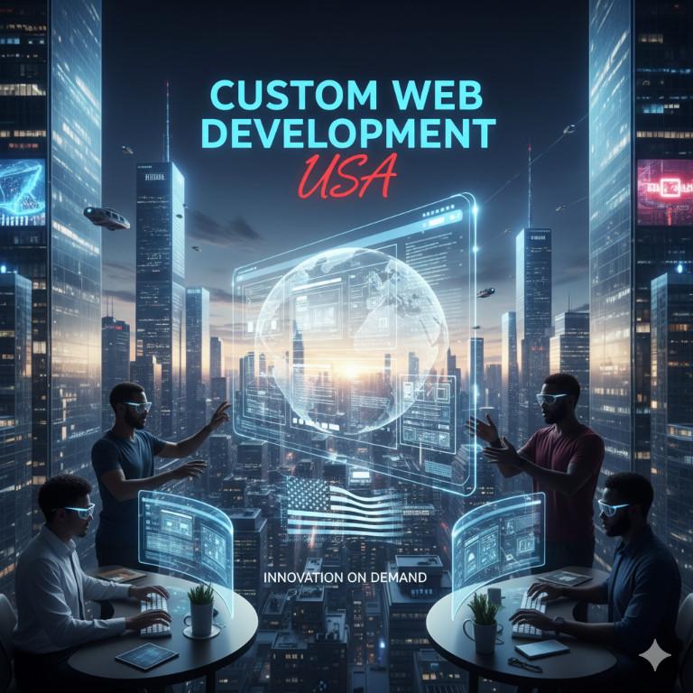 Top Custom Website Development in USA – Build a Website in Paharganj - Image 1