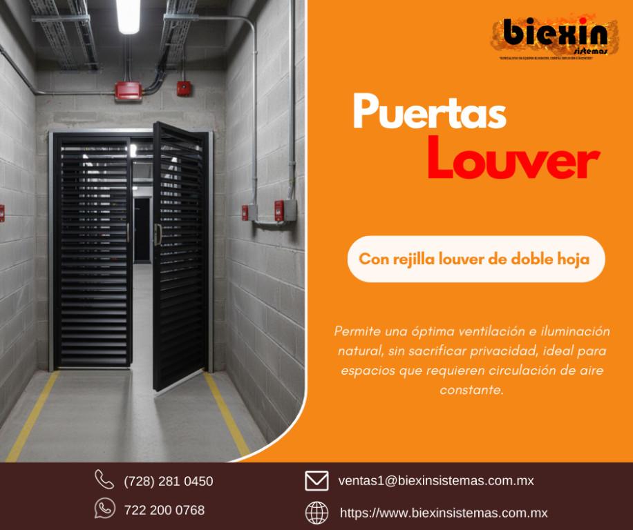 Puertas Louver. en Metepec - Imagen 1