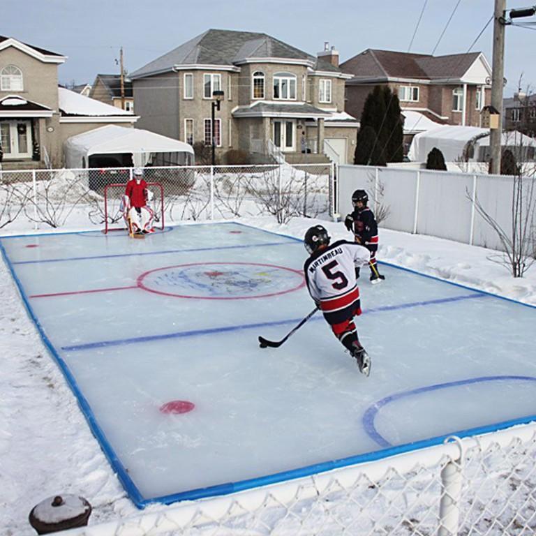 Ice Rink Tarp for Backyard Hockey Ice Rinks (40x60 Feet) in Canada - Image 1