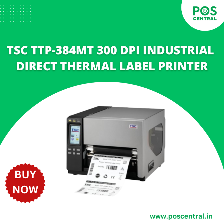 TSC 384MT Label Printer – Durable & High-Resolution Printing in India - Image 1