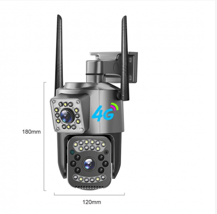 4G Sim Supported Dual Lens PTZ IP Camera in Bangladesh - Image 3