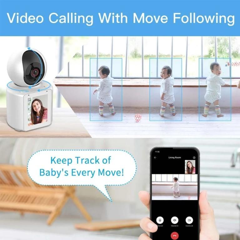 WiFi Button Video Calling Camera with 2.8 inch HD Screen in Bangladesh - Image 2