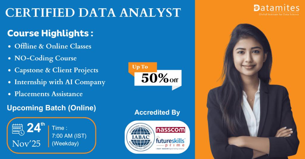 Data analyst offline classes Surat in Surat - Image 1