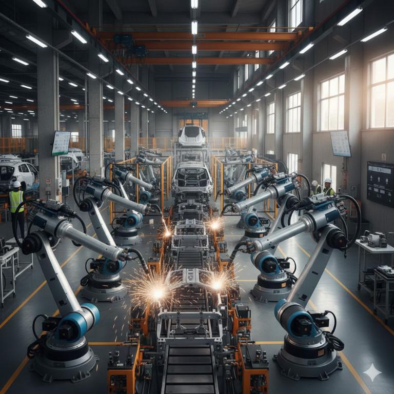 Industrial Robots Types, Applications, And Key Benefits in India - Image 1