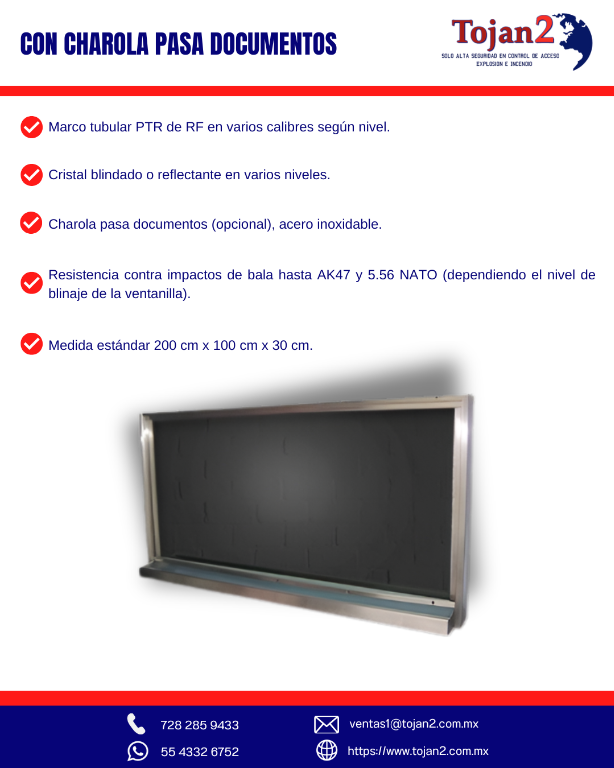 Ventanas Blindadas. en Tenosique de Pino Suárez - Imagen 3