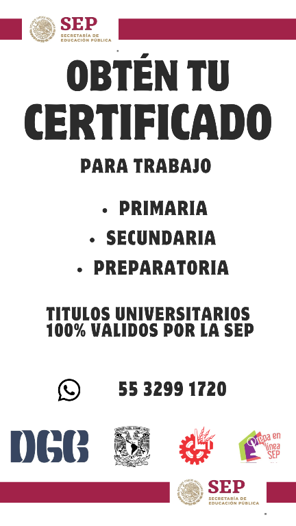 CERTIFICADOS PARA LABORAR RÁPIDOS Y SEGUROS en La Piedad - Imagen 1