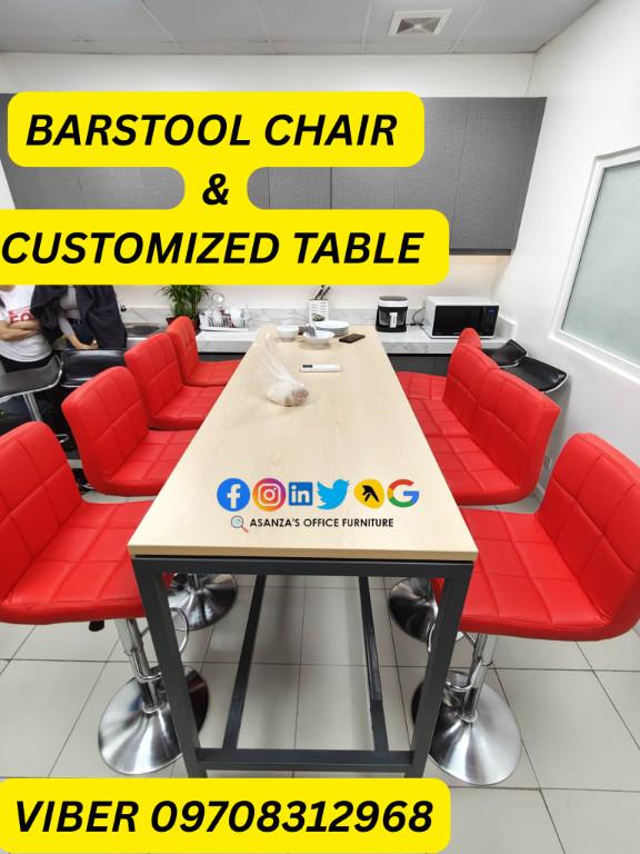 barstool chair & customized table in Bignay - Image 2