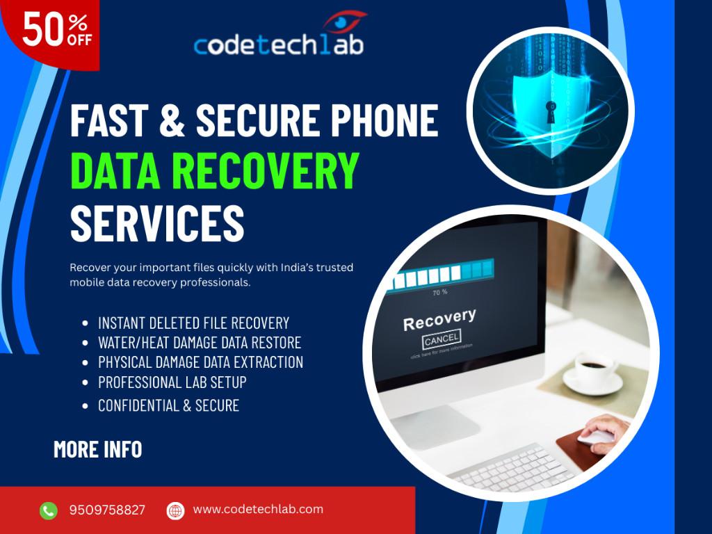Jaipur’s Top Mobile Data Recovery Company – CodeTechLab Experts in Vaishali Nagar - Image 1