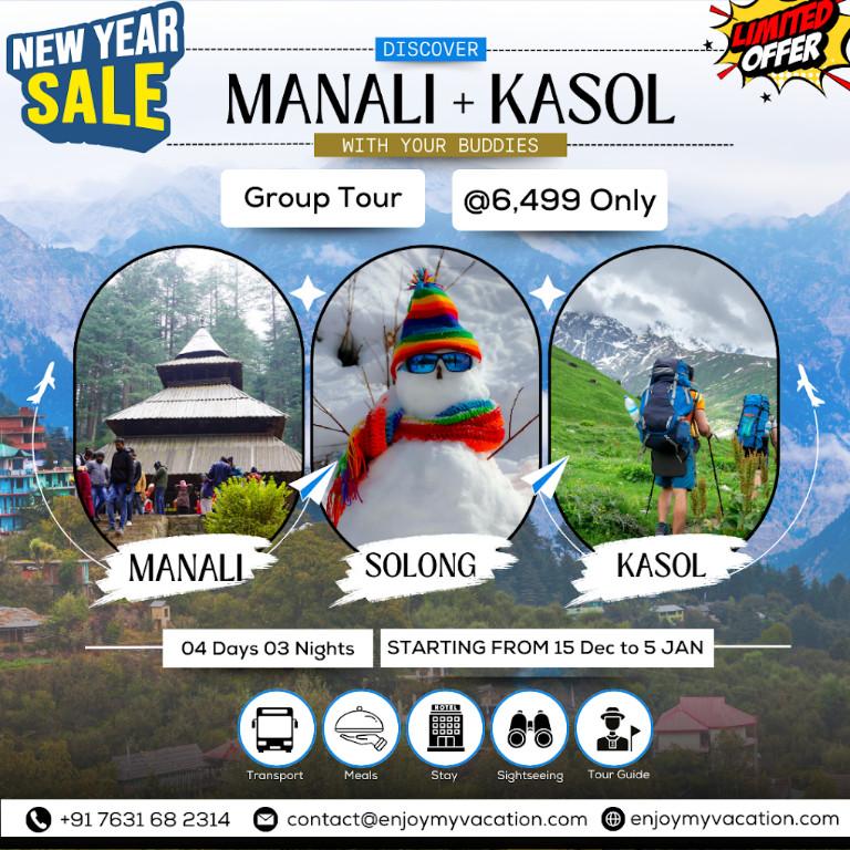 Manali Tour Package in Daryaganj - Image 1