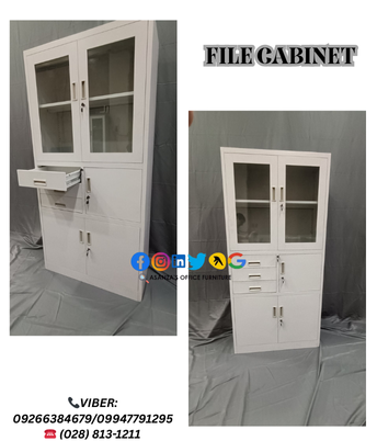 FILE CABINET W/SWING AND GLASS DOOR in Philippines - Image 6