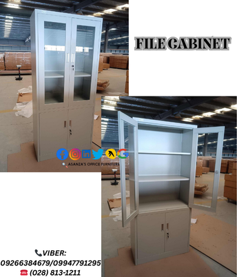 FILE CABINET W/SWING AND GLASS DOOR in Philippines - Image 2