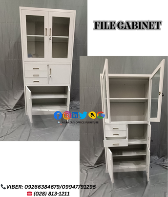 FILE CABINET W/SWING AND GLASS DOOR in Philippines - Image 5