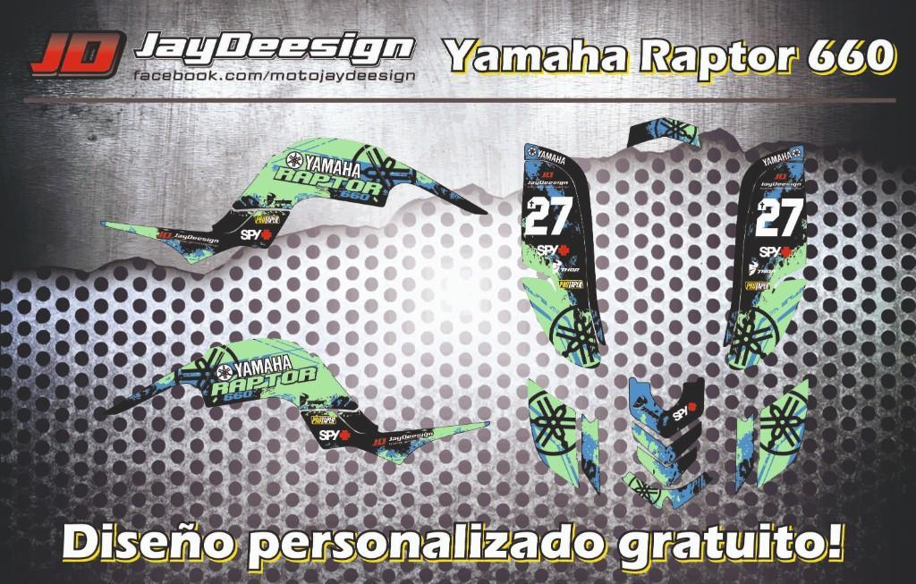 Pegatinas Yamaha Raptor660 en España - Imagen 5