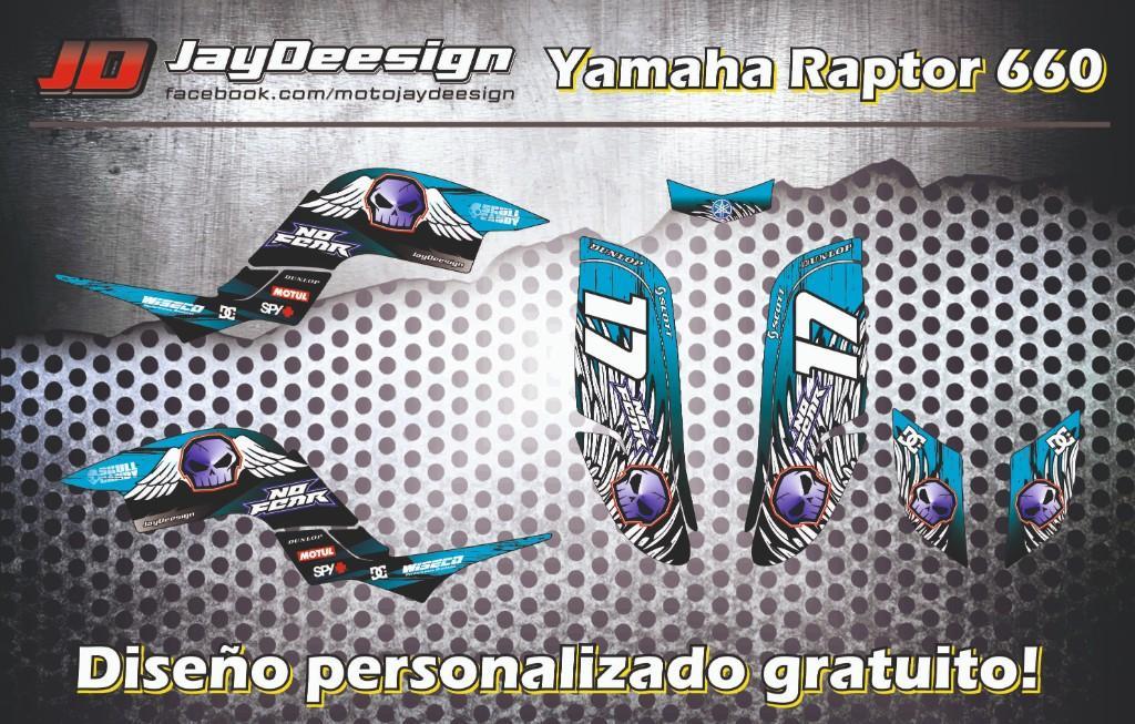 Pegatinas Yamaha Raptor660 en España - Imagen 7