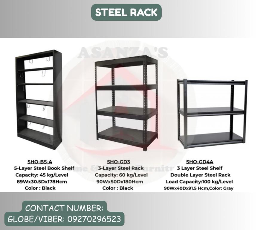 STEEL RACK | BOOKSHELVES | SHOERACK in Philippines - Image 1