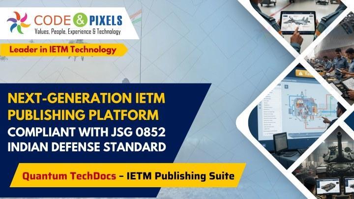Quantum TechDocs by Code and Pixels, India’s IETM Leader. in Madhāpur - Image 1