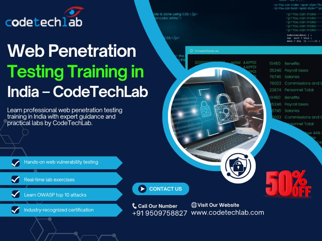 Web Application Penetration Testing Course in India Practical in India - Image 1