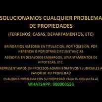 ¿PROBLEMAS CON PROPIEDADES,TERRENOS CASAS,DEPARTAMENTOS,ETC en Lima - Imagen 7