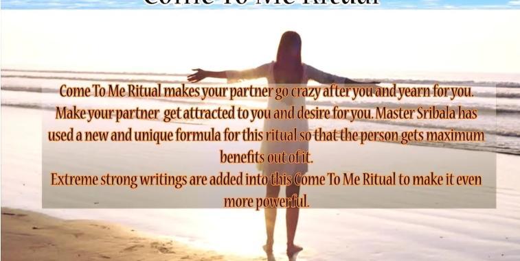 COME TO ME RITUAL in Sarang Rimau - Image 1
