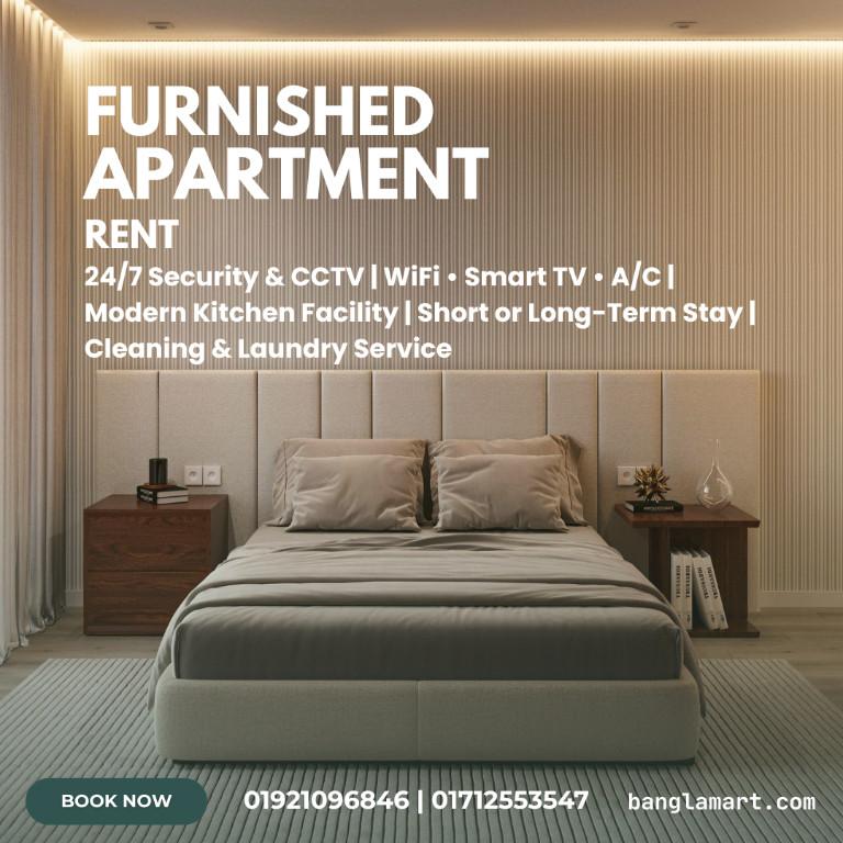 The Smart Choice For Comfort Furnished 2BHK Apartments Rent in Bangladesh - Image 1