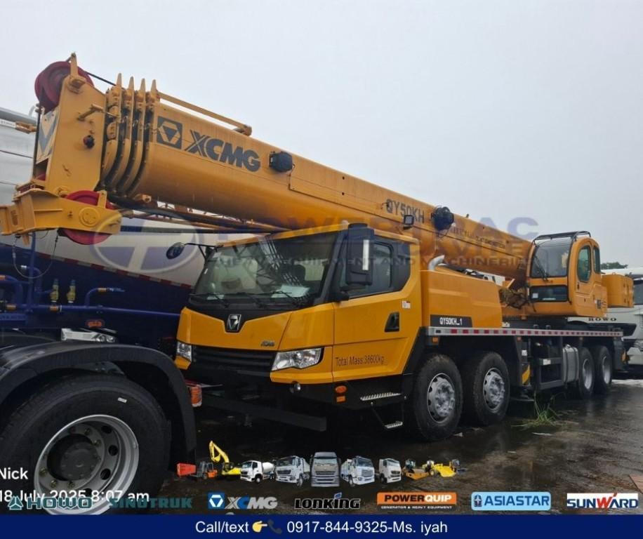 XCMG TRUCK MOUNTED CRANE QY50KH- 50T in Malabon - Image 1