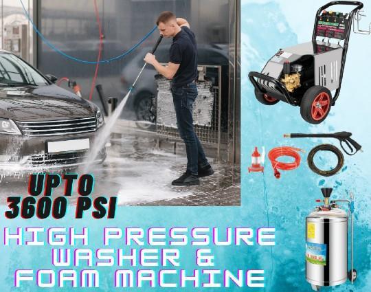 High Pressure Washer with Foam Machine in Dhaka - Image 1