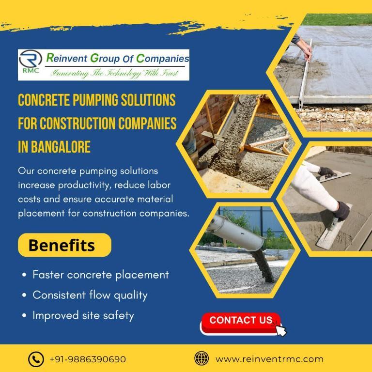 Reinvent RMC | Concrete Pumping Solutions for Construction in AreKere - Image 1