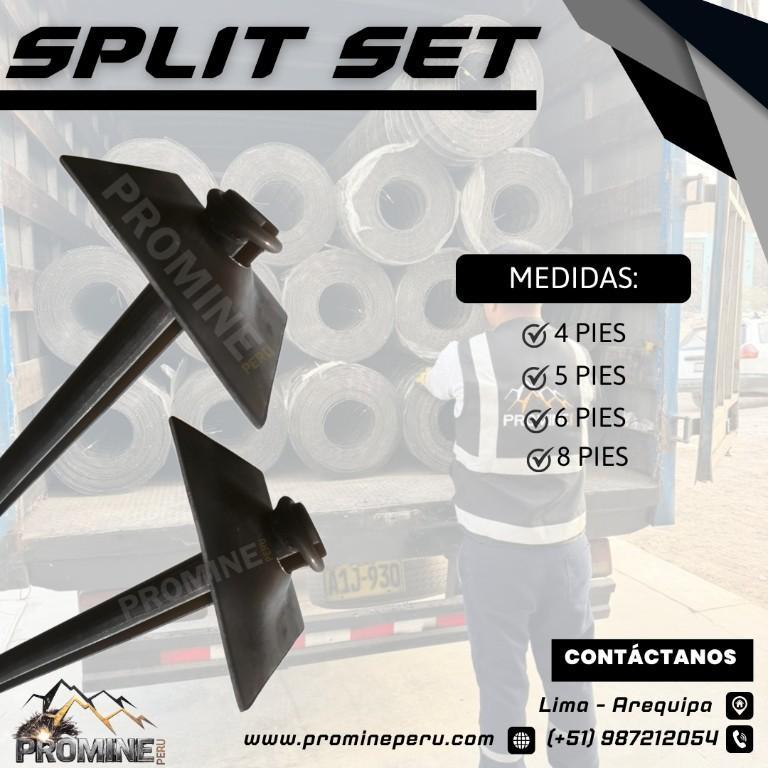 Split Set Minero para Control de Rocas en Perú - Imagen 1