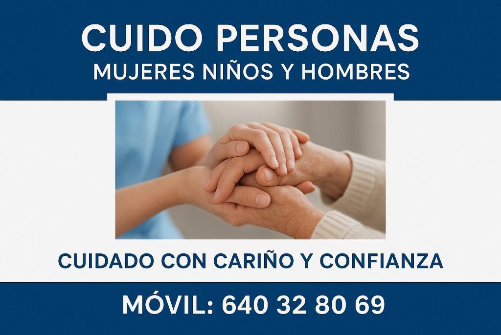 CUIDADO DE PERSONAS en Getafe - Imagen 1