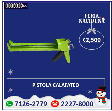 PISTOLA CALAFATEO PARA SILICONE en Vázquez de Coronado - Imagen 1
