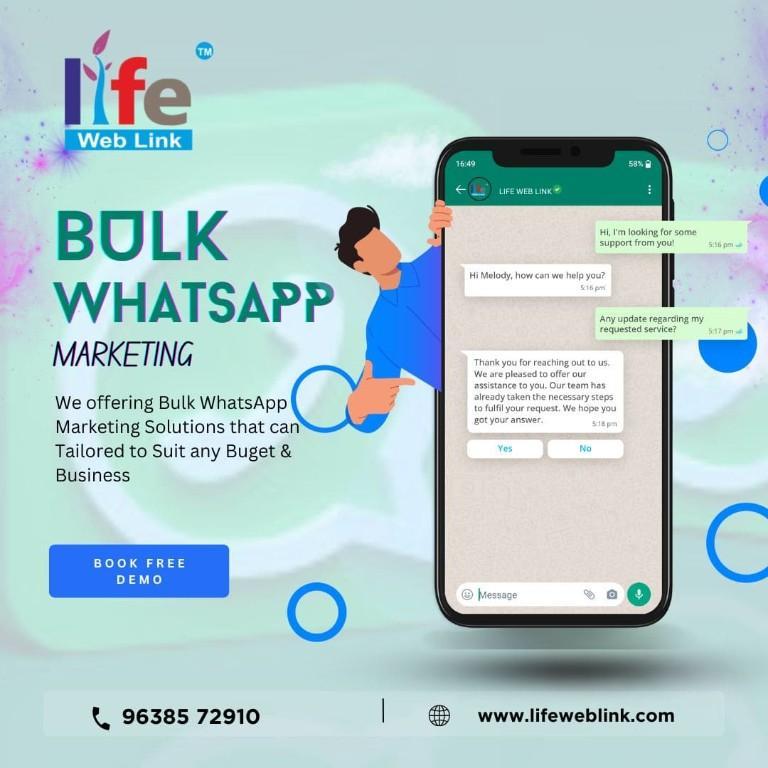 Trusted Bulk WhatsApp in Rajkot – WhatsApp Marketing Service in Rajkot - Image 1