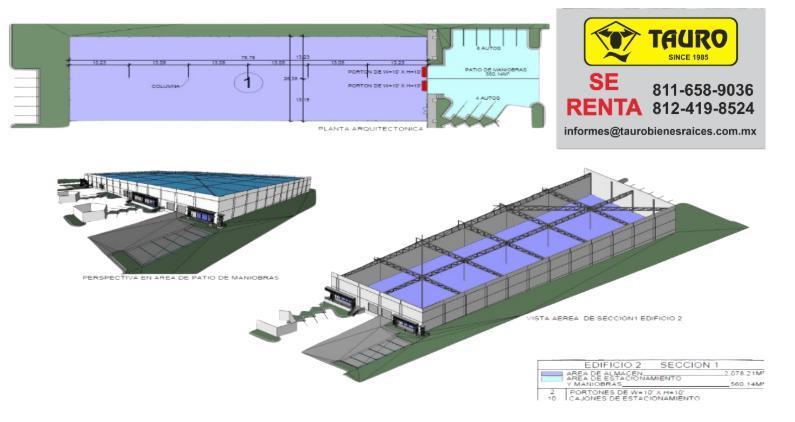 NAVE INDUSTRIAL EN RENTA EN SANTA CATARINA en Santa Catarina - Imagen 1