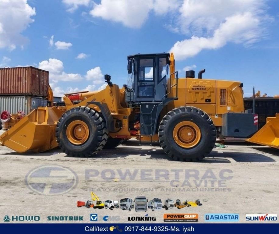 LONKING CDM863 WHEEL LOADER- 4.2 CUBIC in Manila - Image 1