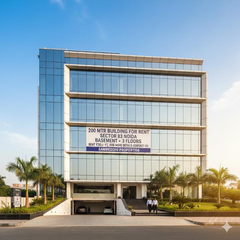 FOR RENT 200 MTR BUILDING in Noida - Image 1