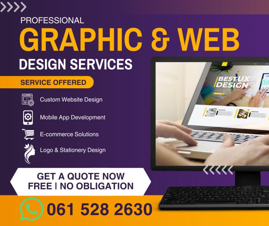 Professional Web & Graphic Design Services in Ibhayi - Image 1