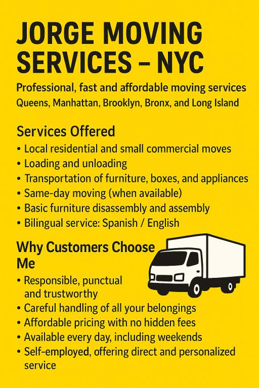 Mudanzas Moving in New York - Image 1