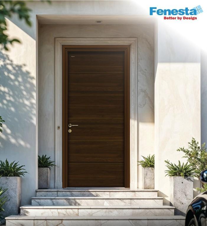 Solid Panel Front Doors – Stylish, Strong & Secure in Delhi - Image 1