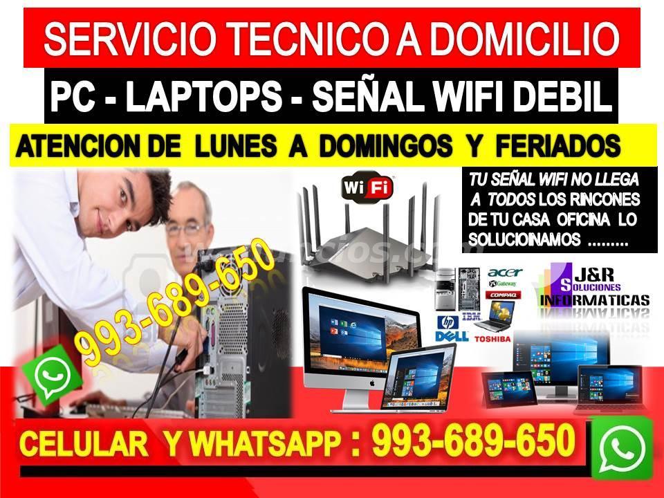 SOPORTE TECNICO A PC INTERNET REPETIDORES CABLEADOS en Perú - Imagen 1