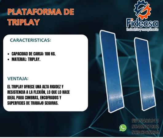 Plataforme de tripley4 en México - Imagen 1