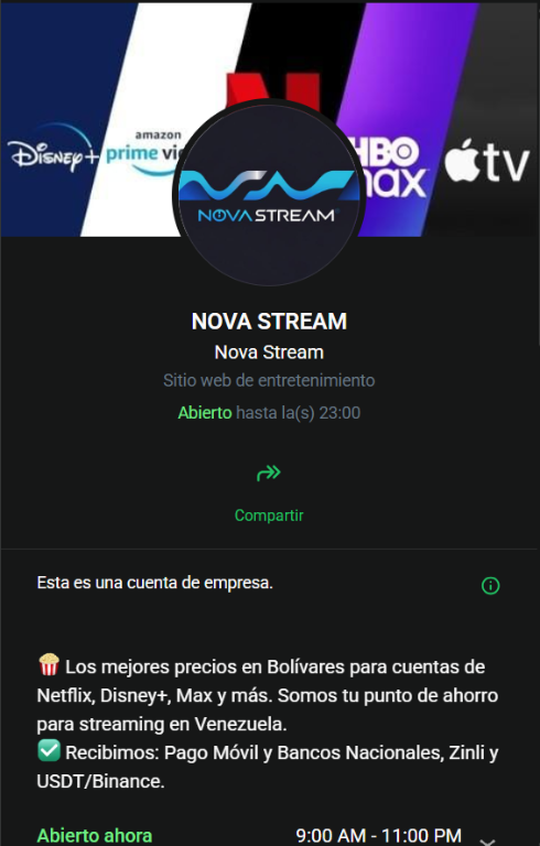 SERVICIO DE PLATAFORMAS DE STREAMING BARATAS en Venezuela - Imagen 3