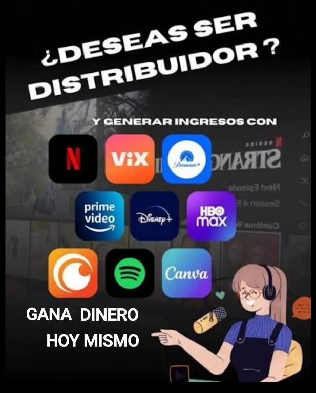 BUSCAMOS VENDEDORES DE PLATAFORMAS STREAMING en Caraballeda - Imagen 7