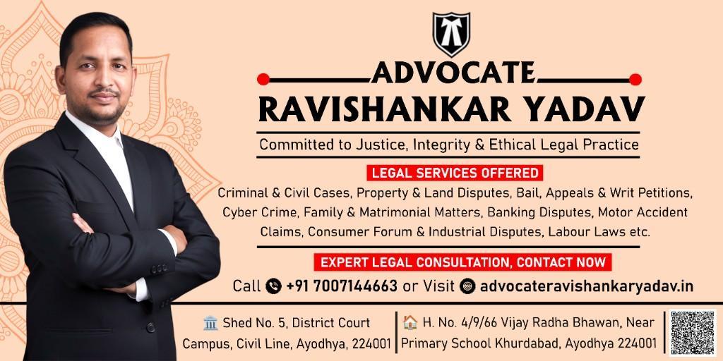 Advocate Ravishankar Yadav in Ayodhya - Image 2