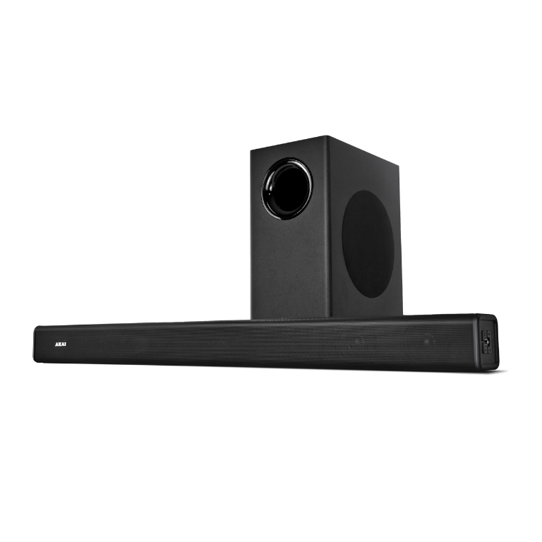 Akai Channel Soundbar with Subwoofer | 140W RMS High Bass Audio in Mohali - Image 1