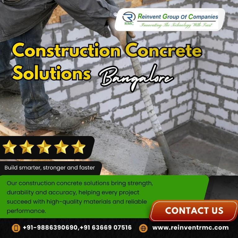 Reinvent RMC | Construction Concrete Solutions Bangalore in AreKere - Image 1