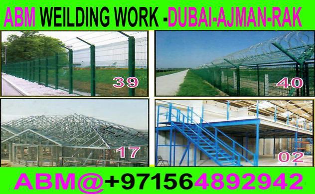 Boundary PVC Coated Fences Chain Fixing work Contractor in Dubai in United Arab Emirates - Image 2