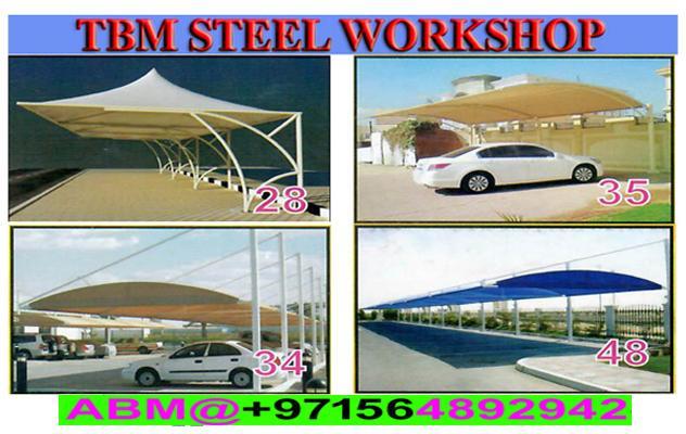 Ruff Panel Cladding Steel Structure Shade Maintenance in Ajman in United Arab Emirates - Image 4