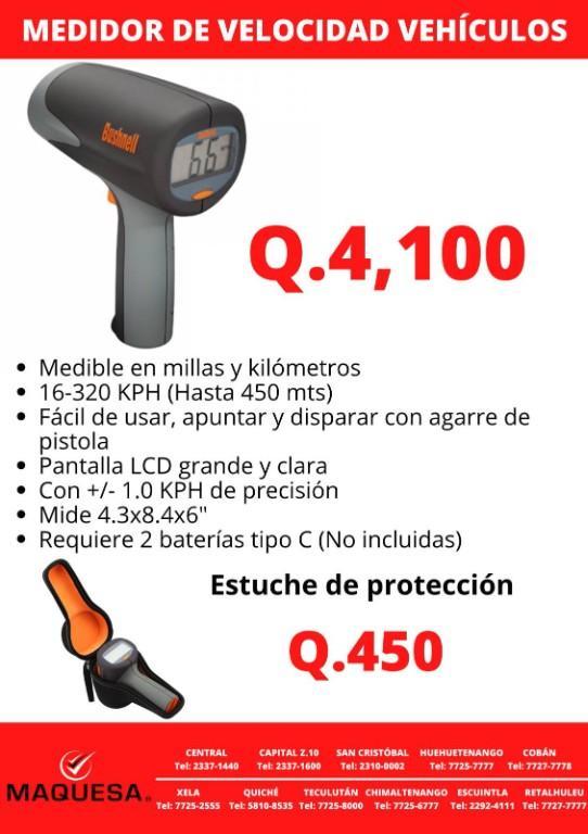 MEDIDOR DE VELOCIDAD PARA VEHICULOS en Guatemala - Imagen 2