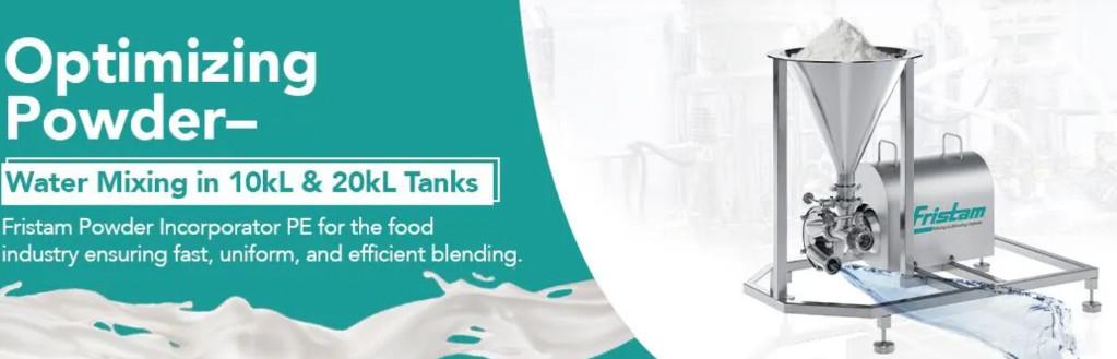 Optimizing Powder Water Mixing in Large Tanks Using Fristam in Delhi Cantonment - Image 1