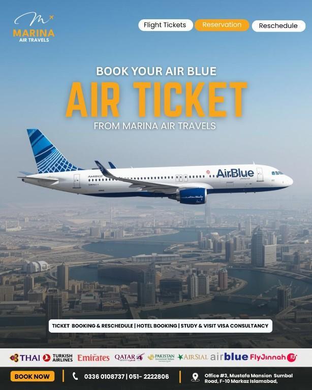Book Cheapest Flight Tickets In Islamabad in Sahiwal - Image 1
