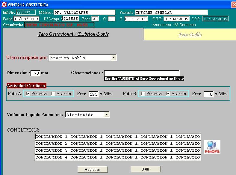 ECOS - Software para Informes Ecograficos, Ecografias en Lima - Imagen 5